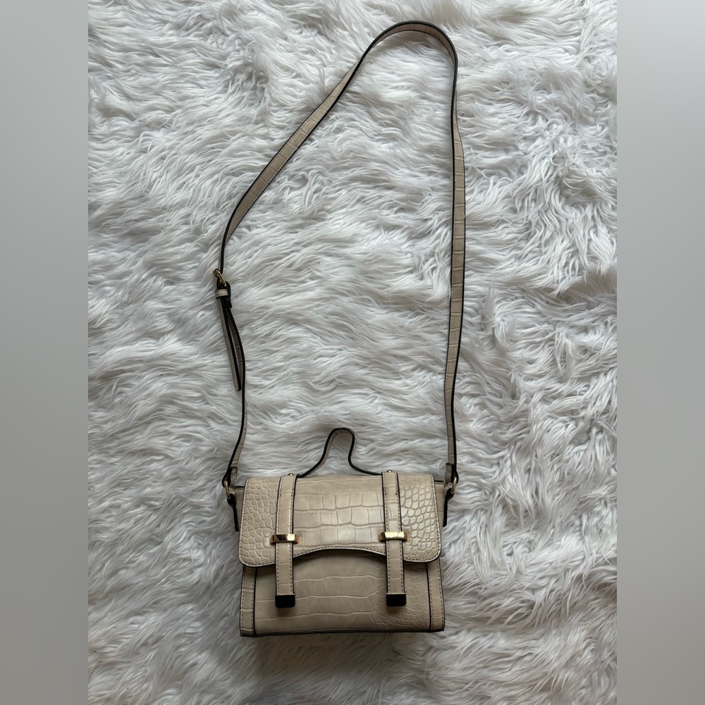 Crossbody Beige Purse